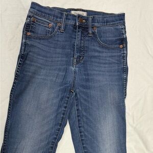 Madewell 10” High-Rise Skinny Jeans – Size 26